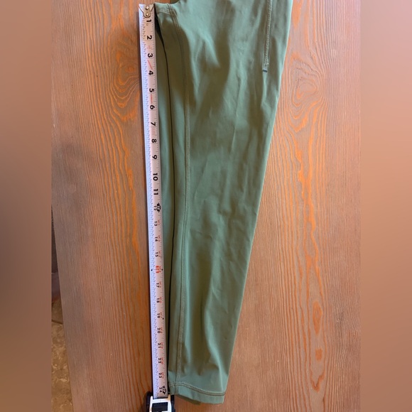 Lululemon Invigorate High-Rise 25" Tights 8  Olive Green Women's Pants Leggings - Picture 6 of 6